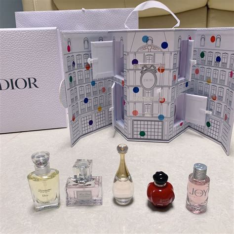 dior discovery perfume set|Dior miniature gift set.